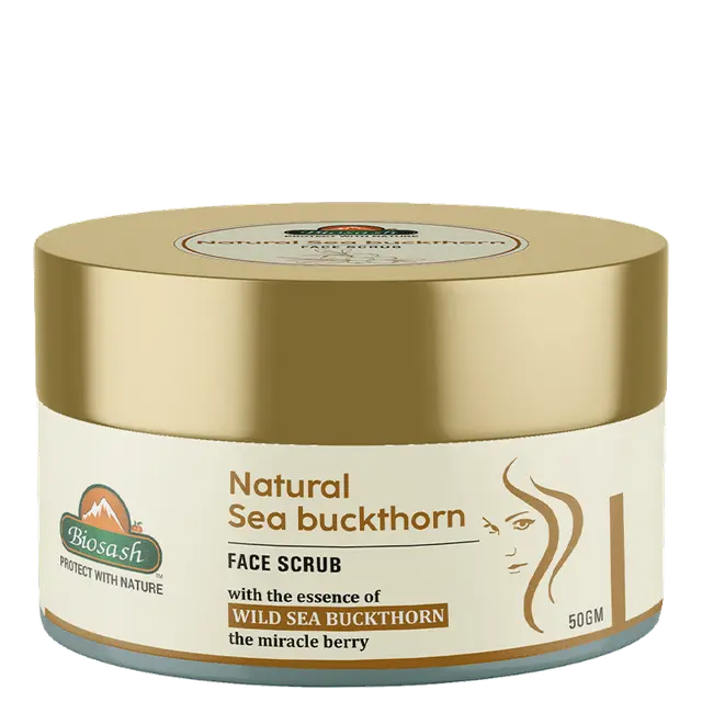 Natural Sea Buckthorn Face Scrub