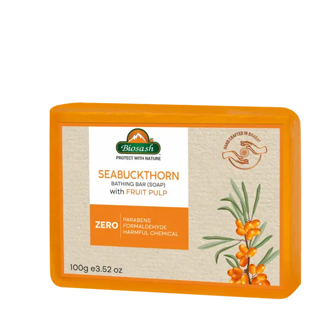 Sea Buckthorn Pulp Bathing Bar