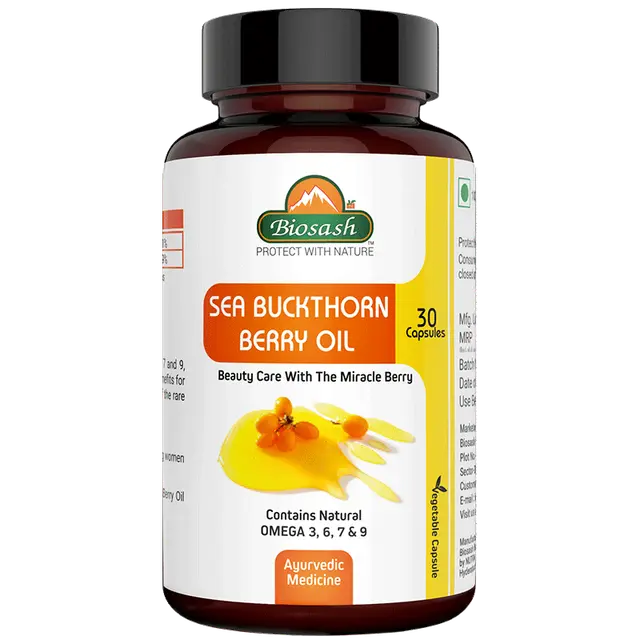Sea Buckthorn Berry Oil Capsule