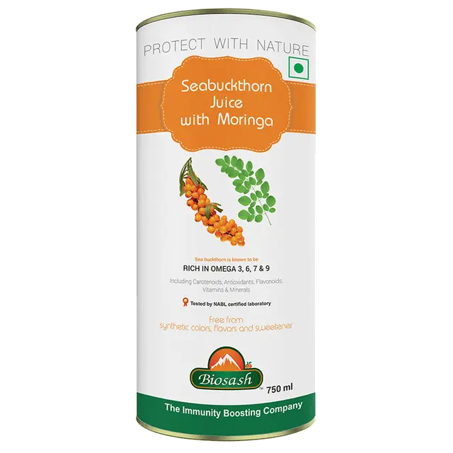 Sea Buckthorn Juice With Moringa