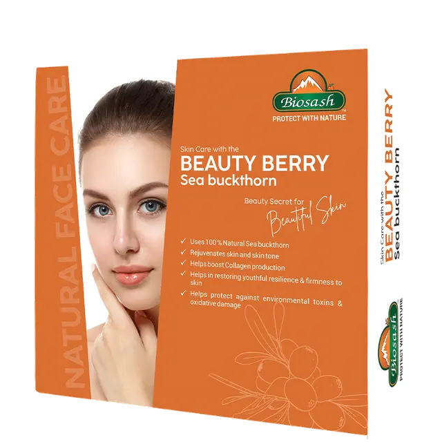 Skin Care With Beauty Berry Sea Buckthorn