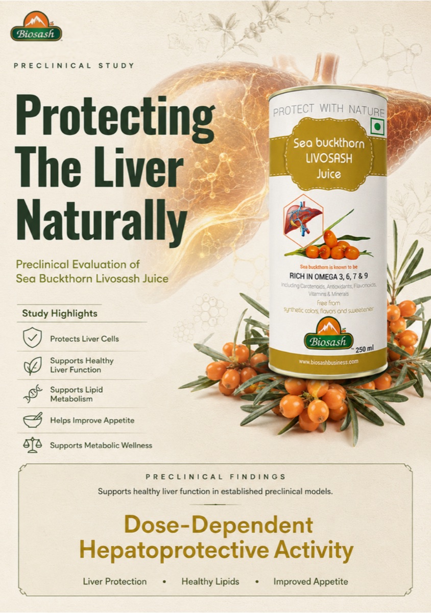 Biosash preclinical study summary
            for Livosash — liver, page 1
